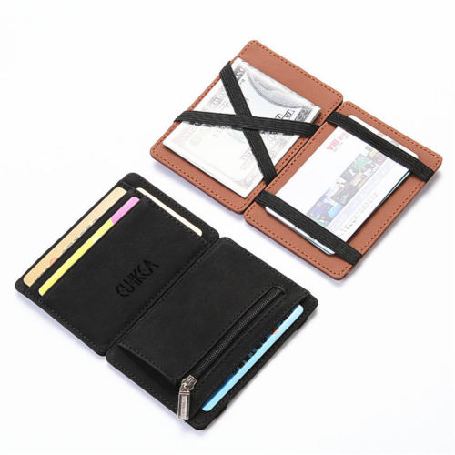 WALLET Magic Wallet With Coin Pocket - Black